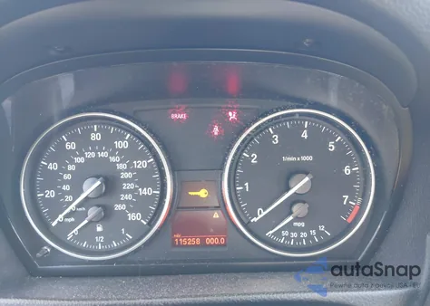 2008 BMW 328I z USA, uszkodzony, nr VIN WBAVA33518KX88571